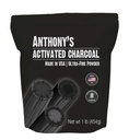 Anthony 's Aktiveret Charcoal, 1 LB, Made in USA, Ultra Fine, Gluten Free & Food Grade