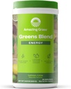 Amazing Grass Green Blend Energy: Smoothie Mix, Super Green Powder & Plant baseret koffein med Matcha Green Tea & Beet Root Powder, Lemon Lime, 60 Servere (Packaging May Vary)