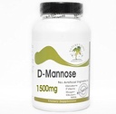 D- Mannose 1500mg / / 180 kapsler / / Pure / / af PureControl kosttilskud