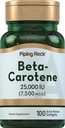 Piping Rock Beta Caroten 25000 IE Softgels