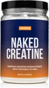 NAKED Pure Mikroniseret Orange Creatin Monohydrat - 36 Servering - 500 Bedste, 1.1Lb Bulk, Vegan, Non- GMO, Gluten Free, Soy Free. Hjælp Styrke Gains, Ingen tilsætningsstoffer