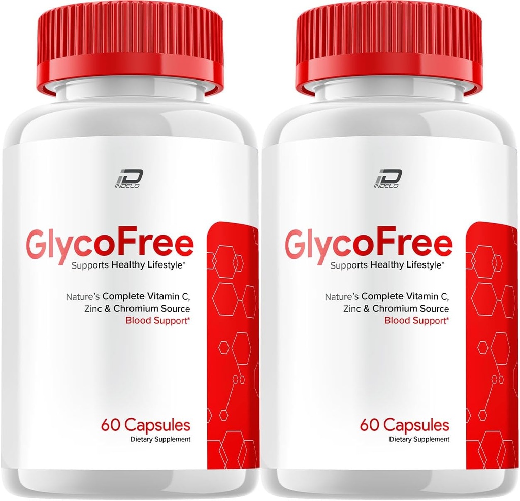 GlycoFree kapsler, GlycoFree Advanced Supplement, Alle naturlige formel til at opretholde sunde niveauer, maksimal styrke Daglig formel, Glyco Free Kapsler Anmeldelser (2 Pack - 120 Kapsler)