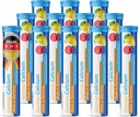 T & D Tysk Calcium 500 mg - 240 Vegansk drik Effervescent tabletter - Lemon Lime Flavor - Lavet i Tyskland