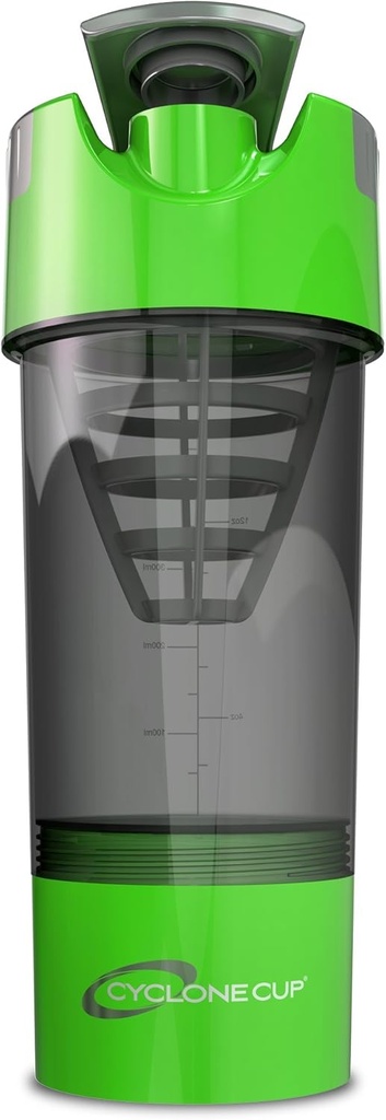 Cyklon Cup Shaker, Green, 20 Ounce