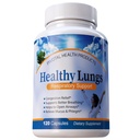 Sunde lunger 120 Kapsler - Forbedre Lung funktion, Træk vejret bedre, Stop Mucus, Phlegm og Allergier hurtigt. Få Relief hurtigt med sunde lunger og alle naturlige lunger sundhed supplement
