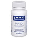 Pure indkapslinger P5P 50 - Aktiv vitamin B6 - Understøtter energi Metabolisme og hjernesundhed * - Gluten Free & Non- GMO - 60 kapsler