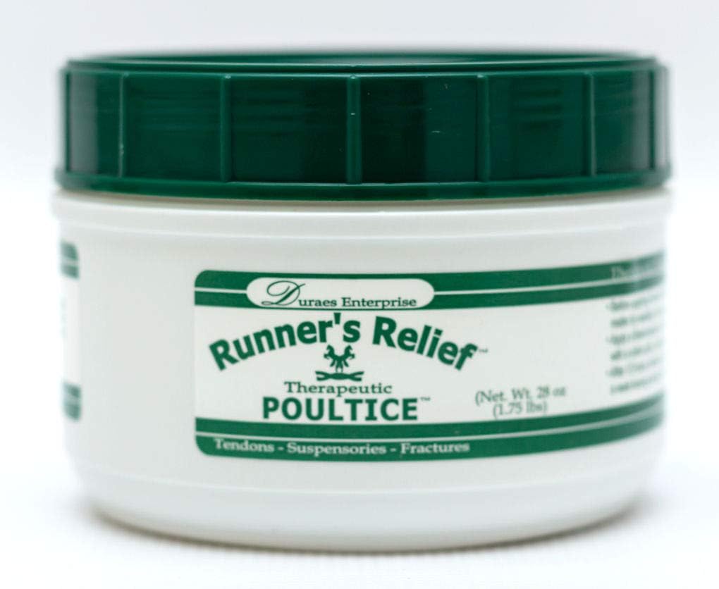 RUNNER 'S RELIEF Therapeutic Poultice Tightener Note 124; Behandling for Bowed Tendon Injury