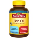 Nature Made Fish Oil Omega 3 Kosttilskud, 1000 mg Softgels, Omega 3 Fish Oil for Sund Heart Support, 90 Softgels, 45 Day Supply