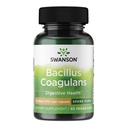 Swanson Bacillus Coagulans - Natural Probiotic Supplement Support Fordøjelsessygdomme w / 6 Millioner CFU - Kan Support GI & Samlet Gut Sundhed - (60 Veggie kapsler)