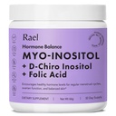 Rael Hormone Balance for Kvinder, Inositol Powder Supplement - Ovarie Function Support, Vitamin B8, 40: 1 Proven Ratio, Folinsyre, Vegan (30 Servere)