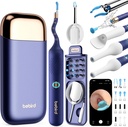BEBIRD Fleksible Ear Wax Removal Tool Camera, FSA HSA Egnede elementer, Trådløs Smart Visual Ear Rengøring Kit med 13 -Piece Tips, HD Camera Ear Otoscope med Tweezers, Earsight Plus B31R Earwax Cleaner