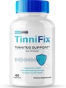 Tinnifix Tinnitus Relief til Ringeører Kapsler - Avanceret hørelse supplement Support Formula Pills, Tinnifix Pills Opretholde sund hørelse, Alle naturlige øre sundhed, Tinni Fix anmeldelser (60 Kapsler)