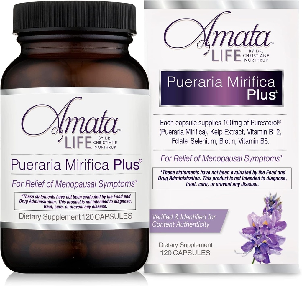 Amata Life af Dr. Christiane Northrup Pueraria Mirifica Plus Kapsler 60 dag