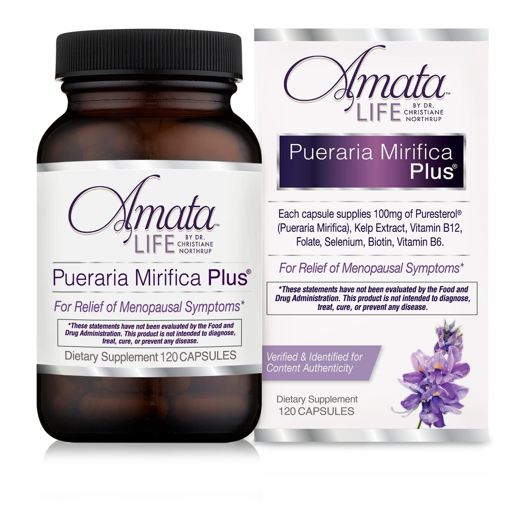 Amata Life af Dr. Christiane Northrup Pueraria Mirifica Plus Kapsler 60 dag
