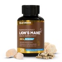 Lions Mane Supplement kapsler, Lion Mane Mushroom 1200mg, Brain & Immunsupport, Non- GMO, Non- Gluten, Vegan- Friendly, Lions Mane Powder, 120 Greve