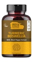 Boswellia Extract Kapsler (90 Kapsler) 1000 mg - Boswellia Serrata med 95% Black Pepper Extract og Curcuminoids Extract og 65% Boswellia Extract