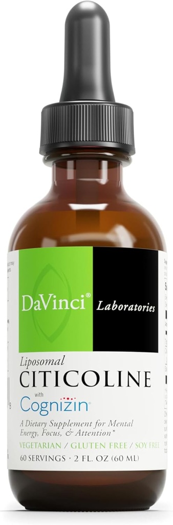 DaVinci Laboratories - Liposomal Citicolin - 60 Servere - 2 Fl Oz