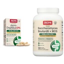 Jarrow Formulas Jarro- Dophilus EPS Probiotika 10 Millioner CFU Saccharomyces Boulardii Probiotika + MOS 5 Millioner CFU Probiotisk Gær