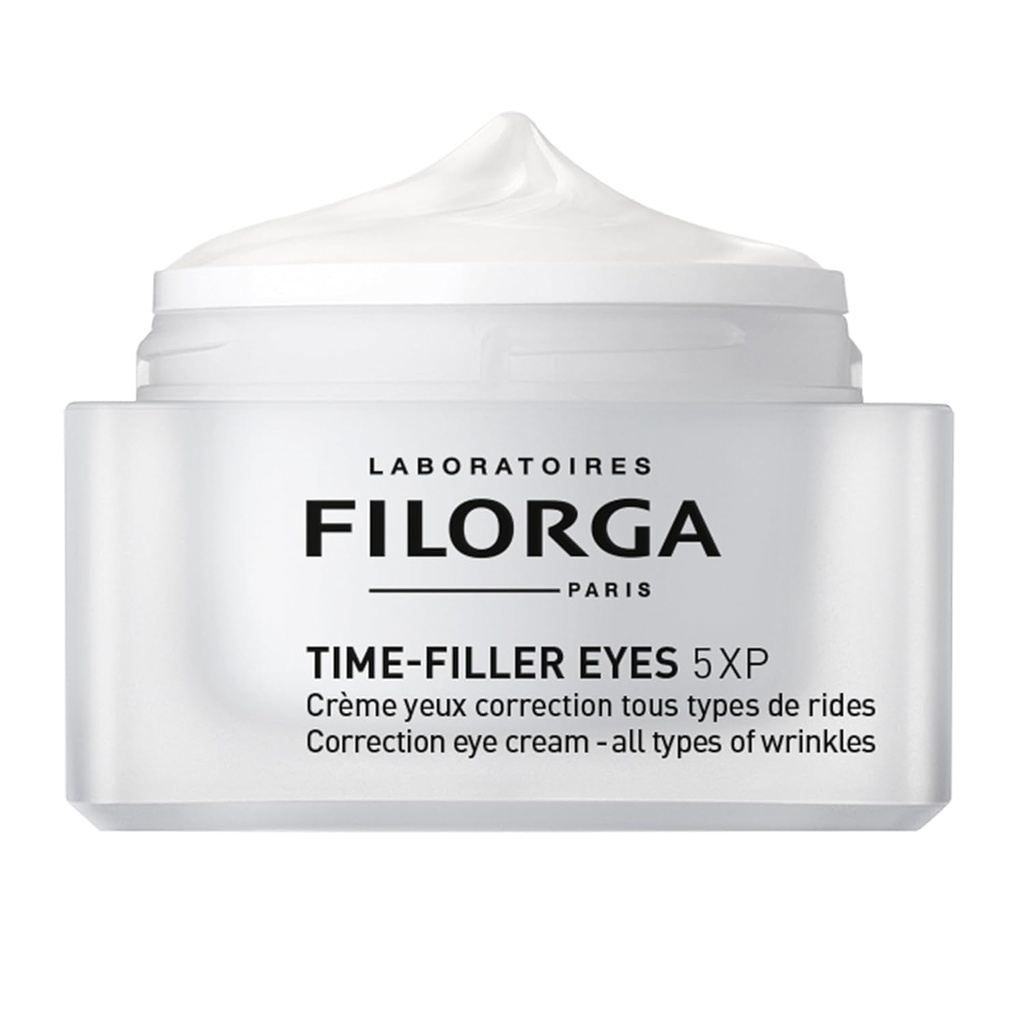 Filorga tids- Filler øjne Daglig Anti Aging og Wrinkle Reducerende Eye Cream med hyaluronsyre til at minimere Wrinkles og mørke cirkler, Løft Eyelids, og Enhance Lass