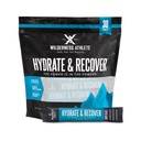 Wilderness Atlete - Hydrate & Recover; Flydende Hydration Pakker Electrolyte Drink Mix - Recover Hurtigere med Bcaas - 30 Single Serving Hydrate Pakker (Berry Blast), 0,49 Ounce (Pack of 30)