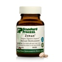 Standard Process Zypan - fordøjelsestilskud - HCI tillæg med pancreatin, betain hydroklorid & pepsin - support Macronutrient fordøjelse - 90 tabletter
