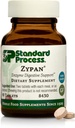 Standard Process Zypan - fordøjelsestilskud - HCI tillæg med pancreatin, betain hydroklorid & pepsin - support Macronutrient fordøjelse - 90 tabletter