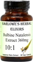 Barlowe 's Herbal Elixirs Bulbine Natalensis øb 124; 10: 1 Uddrag 124; 360mg per Capsule