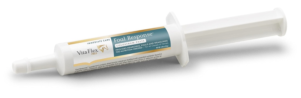 Farnam Vita Flex Pro Foal supplement og respons, øjeblikkelig pleje Colostrum Paste 1.05 Ounces