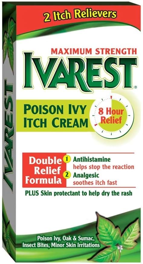Ivest Anti- Itch Cream, Maksimal Styrke, Medicin, 2 Ounce - Køb pakker og SAVE (pakke med 2)