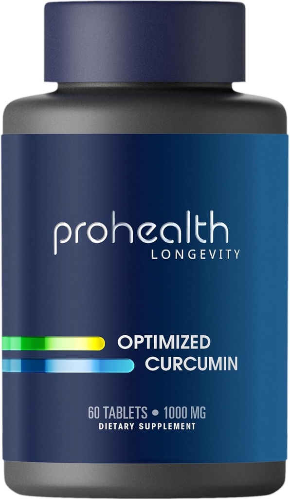 ProHealth Longevity Optimized Curcumin Longvida ® - 1000 mg, 60 tabletter