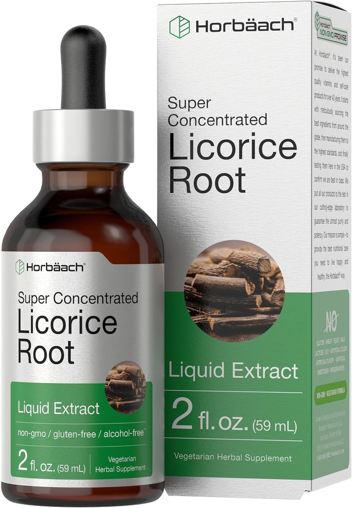 Horbäach Licorice Root Extract Name 124; 2 fl oz