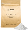 Pure Original Ingredienser Inositol (Vitamin B8) Pulver (1 LB) Altid Pure, Ingen Fillers eller Tilsætningsstoffer