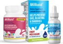 Milkaid Junior Lactase Enzyme Chewable Tablets for Lactose Intolerance Note 124; Forebygger Gas, Bloating, Diarré hos børn