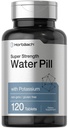 Horbäach Water Pills - 124; Super Styrke med Kalium - 124; 120 tabletter - 124; Vegetar, Non- GMO & Gluten Free Supplement