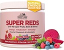 LAND FARMS Super Reds, Energizing Polyphenol Superfood, 48 Super Frugter og bær, kraftfulde antioxidanter og polyphenoler, understøtter energi, 20 Servering, blandet berry flavor