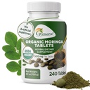 Grenera Moringa Tablets 240 nos, Ikke coated Malunggay Herbal Supplement, Ingen Kemisk Coating, Green Superfood, Lab testet for renhed