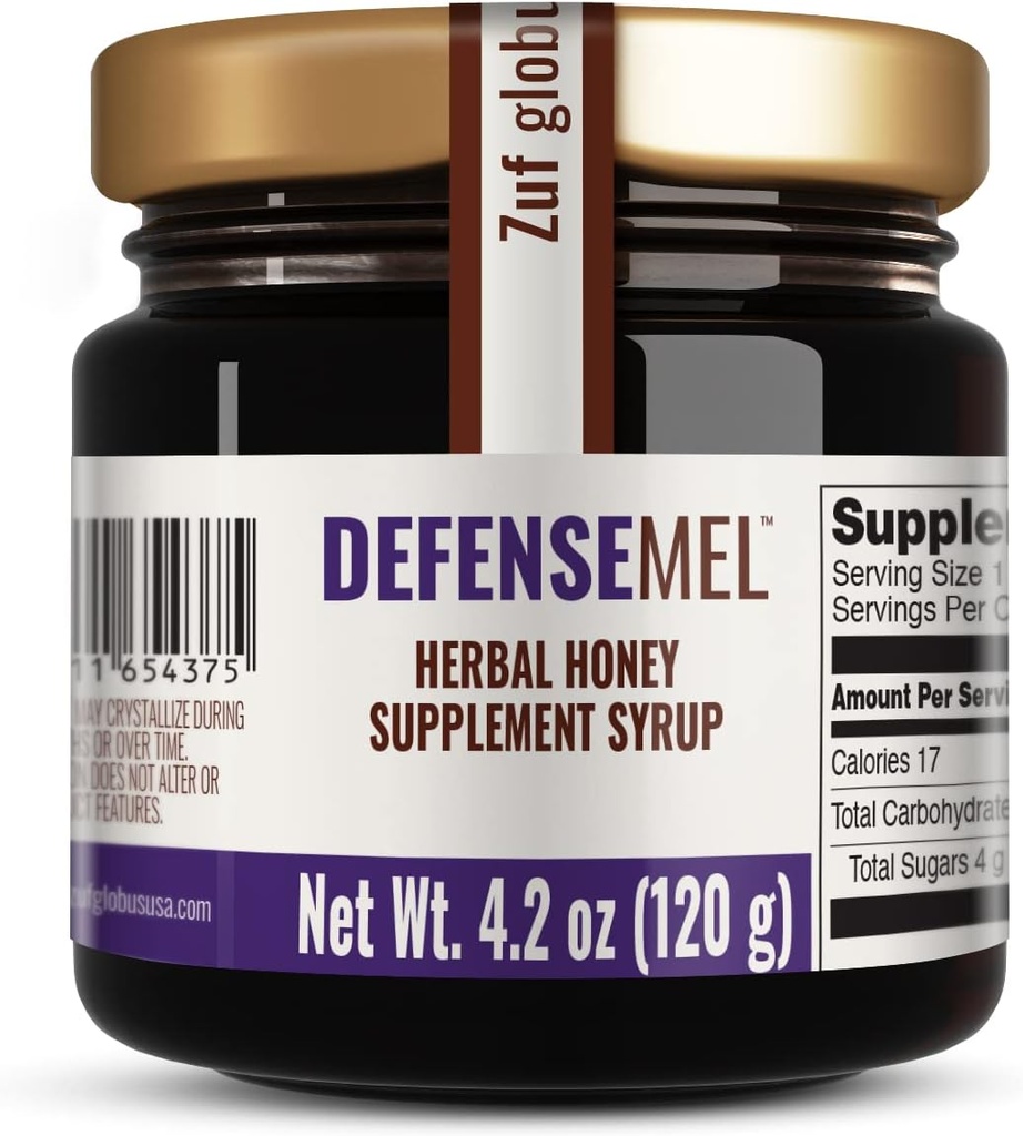 Zuf Globus: DefenseMEL | Supports The Body’s Natural Detox Process| Honey Supplement | Botanicals