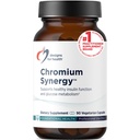 Designs for Health Chrom Synergy - Non- GMO Chrom Nicotinat Glycinate Chelate Supplement med vanadium, D-vitamin, mangan, zink + taurin - kanel pulver Base (90 kapsler)