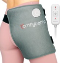 Comfytemp Hip opvarmning Pad til Hip Sciatica Pain Relief Hip Brace, Julefødselsdagsgaver til mor Kvinder Kone Mænd, Lavere ryg Buttok Electric FSA Støtteberettiget HSA Heat Pad Hot Fysisk terapi (S / M)