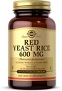 Solgar Red Yeast Rice 600 mg - 60 Vegetabilske kapsler - non-GMO, Vegan, Gluten Free, Dairy Free, Kosher - 30 Servere