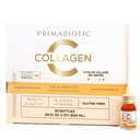 PRIMABIOTIC Flydende kollagen - Højkollagen indhold [10.000 Mg] Per Servering - Hydrolyseret collagen og 12 Vitaminer - Gluten Free- 900 Ml - Pakke med 30 flasker x 30 Ml (1)