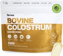 Græs Fed Hel Bovine Colostrum pulver til kvinder & mænd - Første dag malkning, Ikke GMO, Soy Free, Keto, Gluten Free - 28 Servering, 2.96 oz, Unflavored, Made in USA