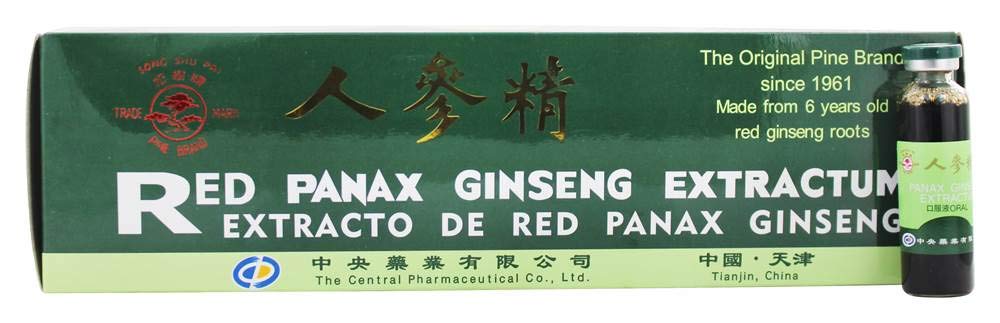 Rød Panax Ginseng Extractum Prince Of Peace 30 Hætteglas