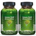 Irwin Naturals Immuno- Shield - 100 Liquid Softgels, Pack of 2 - All Season Wellness for Body 's Natural Defense System - 32 Total Servering