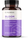 Bloom Biotin 5000mcg B7 for sund hårvækst, understøtter hårtab, smukke hud & stærke negle med hyaluronsyre, kollagen, folat, E-vitamin, A, B6 Budd124; Made in USA
