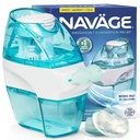 Navage Starter Bundle - Nasal kunstvanding System - Saline Nasal Rinse Kit med 1 Navage Næse Renere og 30 salt Pods