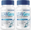 rize labs Lean Gene Supplement, Metabolic Support Formel, Lean Gene for Advanced Weight Loss, Lean Gene Maximum Strength Capsules, LeanGenex All- Natural Pills (120 Kapsler) (pakke af 2)