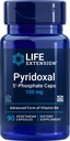 Life Extension Pyridoxal 5- Phosphat Caps 100 mg P5P, 90 Veg kapsler - Avanceret vitamin B6 supplement