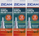 Zicam Intense Sinus Relief, Cooling Menthol & Eucalyptus Pump 0, 5 fl oz (Mængde af 3)
