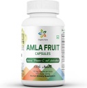 Amla kapsler 1500mg - 120 Veg kapsler. Rå og ren naturlig C-vitamin, naturligvis øger immunitet, hud glød, energi & abundant antioxidanter. Hel grøn supermad ernæring. Non GMO- Gluten Free.